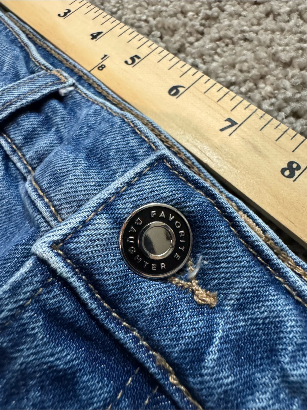 Favorite Daughter The Morgan Shortie Beacon Bootcut Jeans Women’s Size 28 - Picture 6 of 16